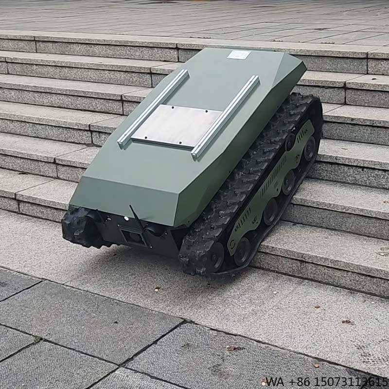 Robot Track - Crawler Dumper Truck Chassis with Stair