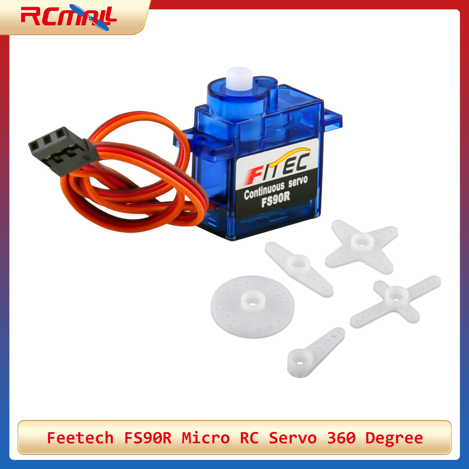 Microbit - Feetech FS90R Micro RC Servo 360