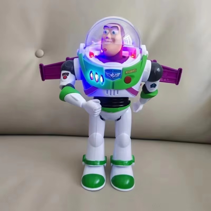 Line Follower Robot - Electric Walking Space Robot Doll Movable