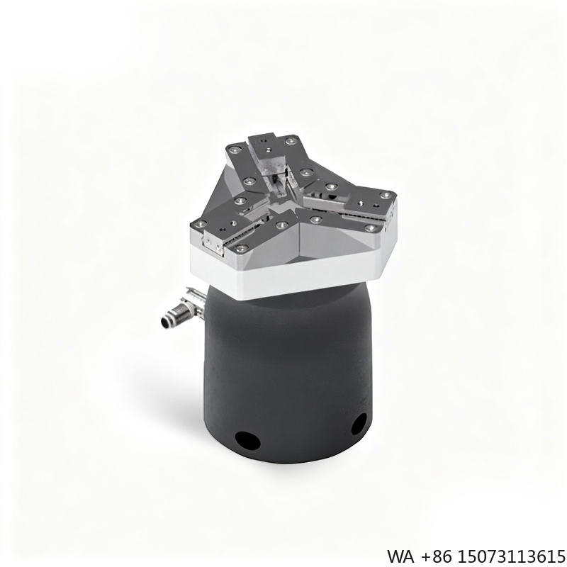 Robot Gripper - Three-Finger Electric Gripper with Flexible Force