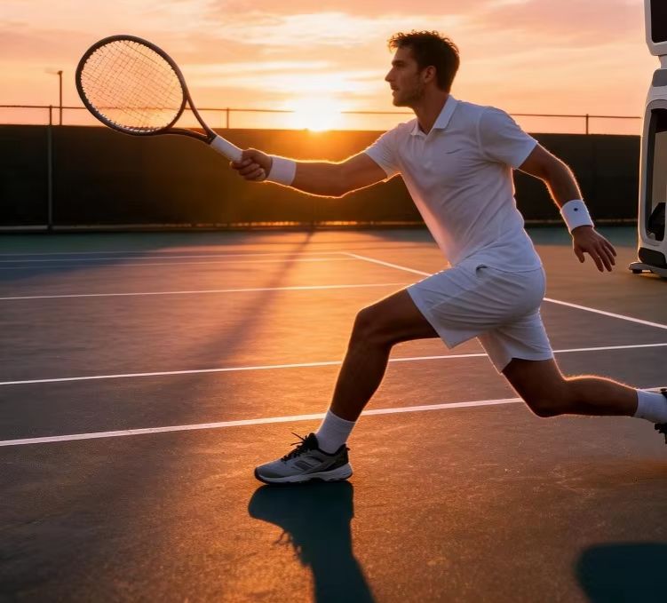 Robot Track - 2026 New Design AI Tenniix Tennis