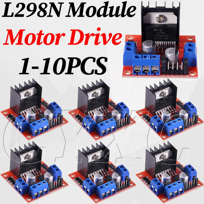 Motor Driver L298N - 1-10PCS L298N Stepper Motor Driver Controller