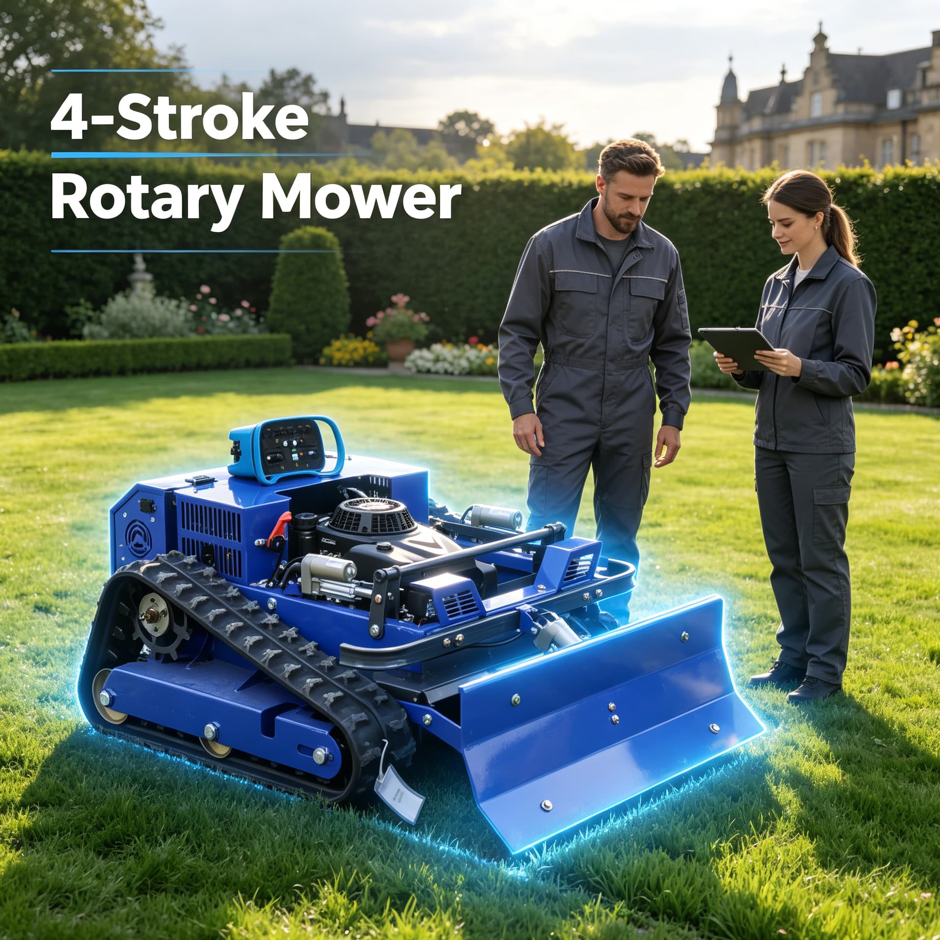 Robot Chassis - Customized RC Intelligent Lawn Mower, self-propelled
