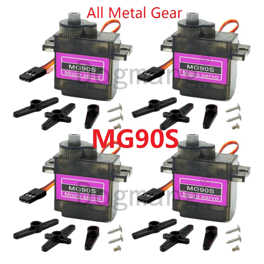 Micro Servo - MG90S Servo 1/2/4/10/20/50 Pcs All Metal
