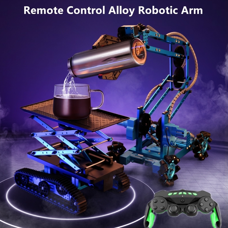 Robot Arm Metal - Remote Control Alloy Car Mecha Manipulator