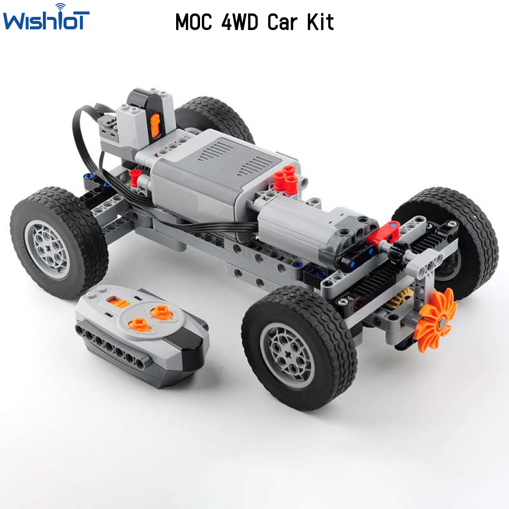 Robot Car Kit - MOC 4WD Remote Control Car Chassis