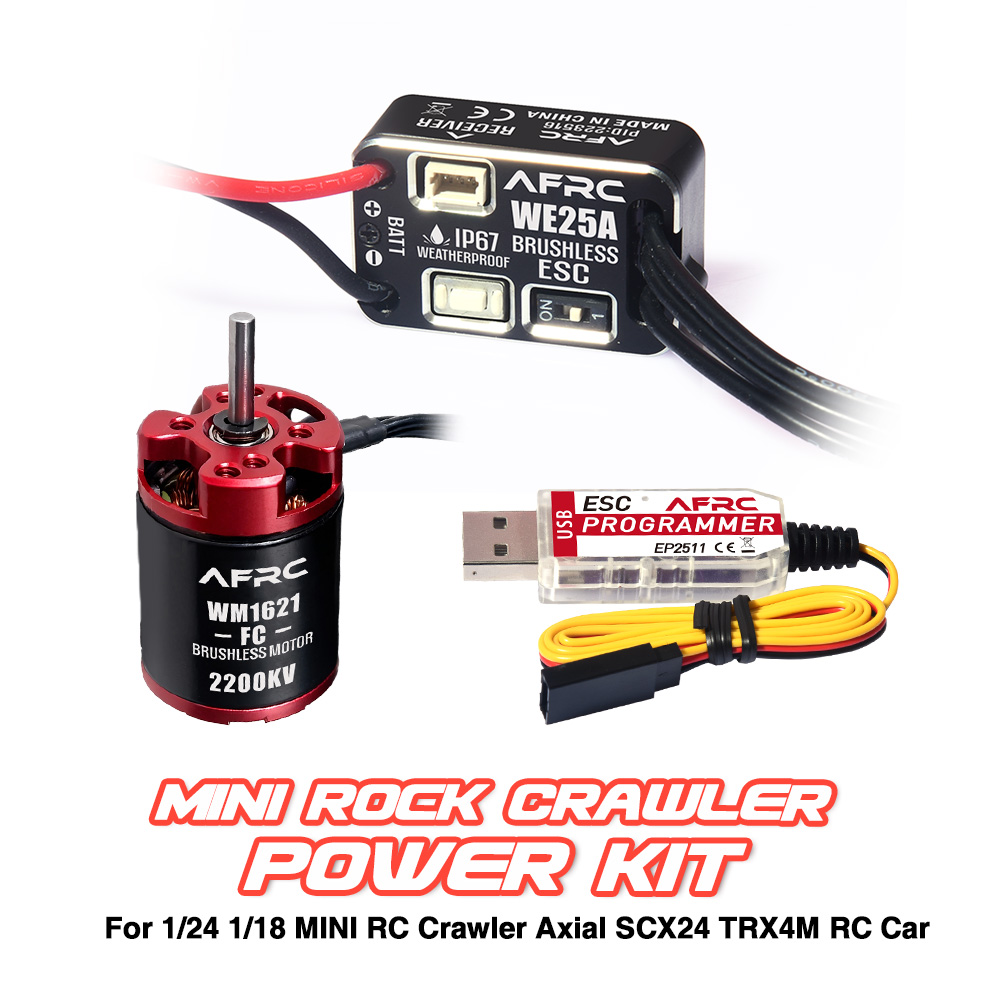 Robot Car Kit - AFRC ESC 25A Brushless Power Kit(Set)