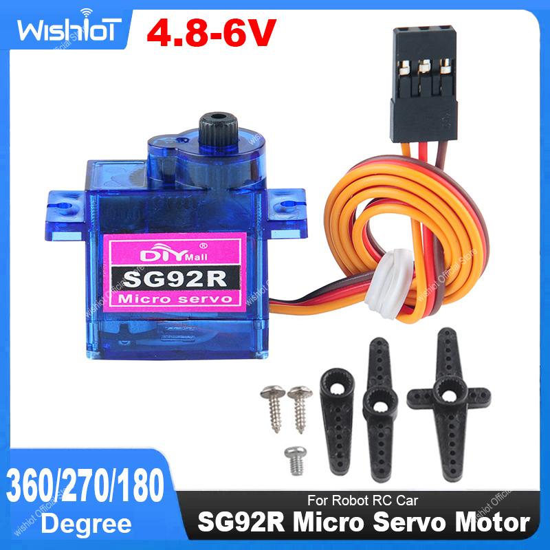 Micro Servo - SG92R Micro Servo Motor 4.8-6V 360/270/180