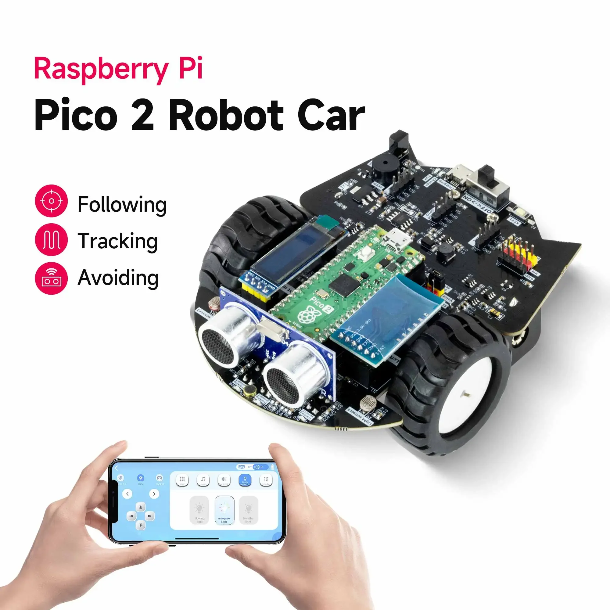 Yahboom Raspberry Pi Pico 2 Ro - đánh giá và giá Robot Car Kit