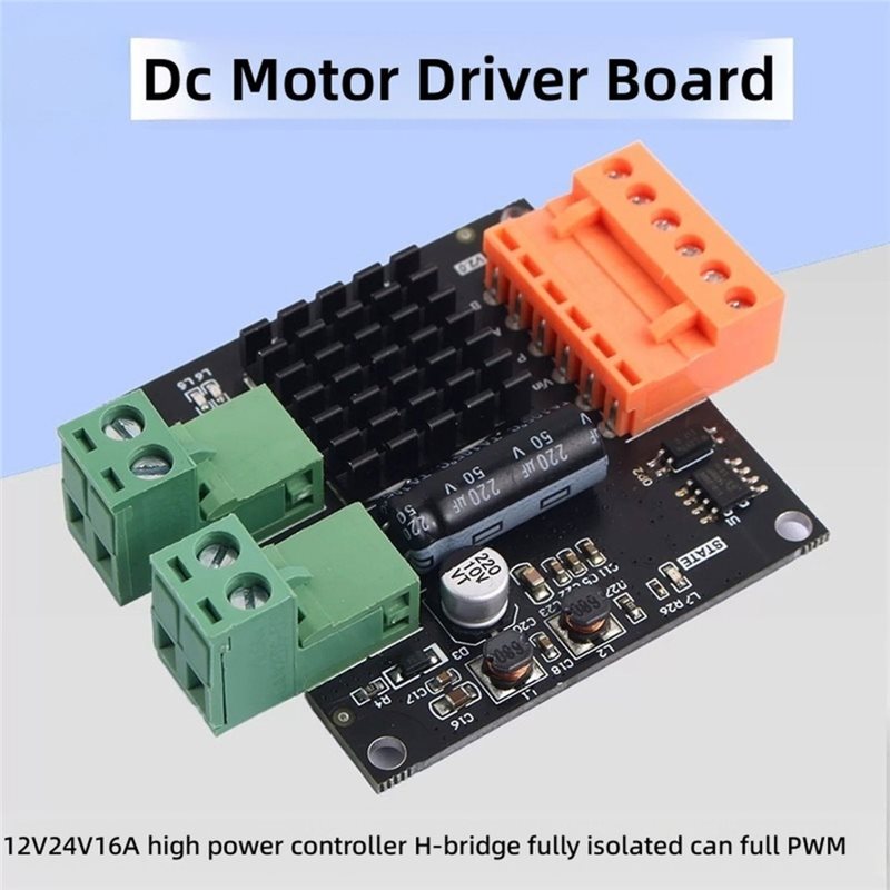 HGHO 12V 24V 16A High-Power DC - đánh giá và giá Motor Driver Module