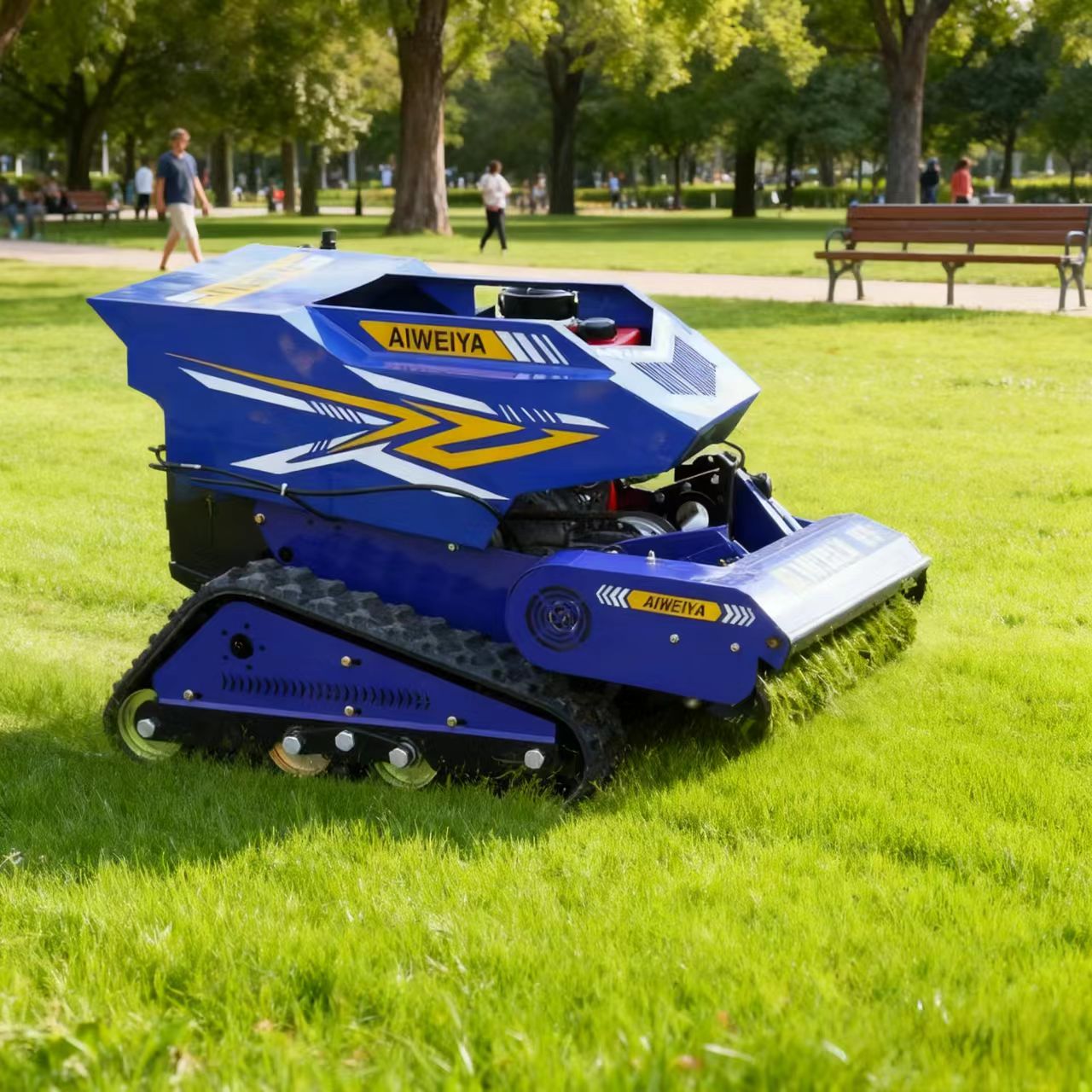 Customized Petrol Lawn Mower A - đánh giá và giá Robot Chassis