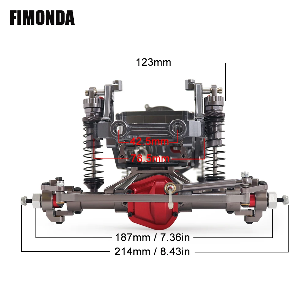 FIMONDA 1/10 RC Xe Bánh Xích K - đánh giá và giá Robot Car Kit