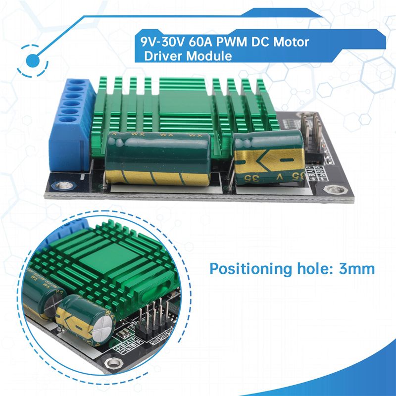 PHILE-9V-30V 60A PWM DC Motor  - đánh giá và giá Motor Driver Module