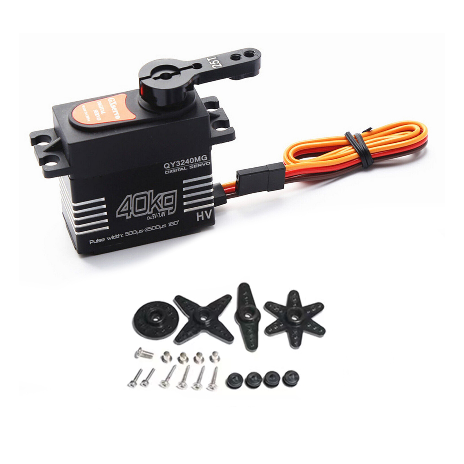 40KG Digital Servo Waterproof  - đánh giá và giá Robot Car Kit