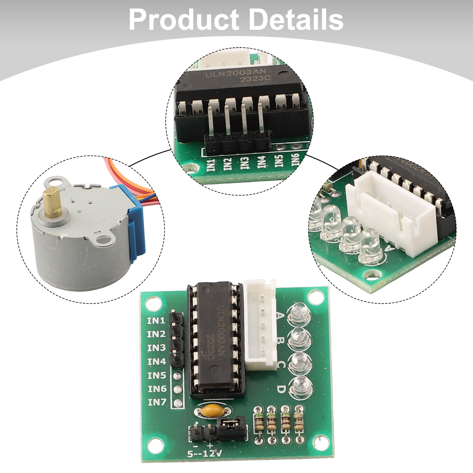 5V 4-Phase Stepper Motor 28BYJ - đánh giá và giá 28Byj-48
