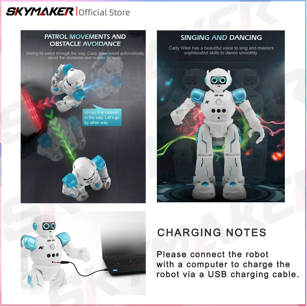 JJRC R11 RC Robot CADY WIKE Ge - đánh giá và giá Line Follower Robot