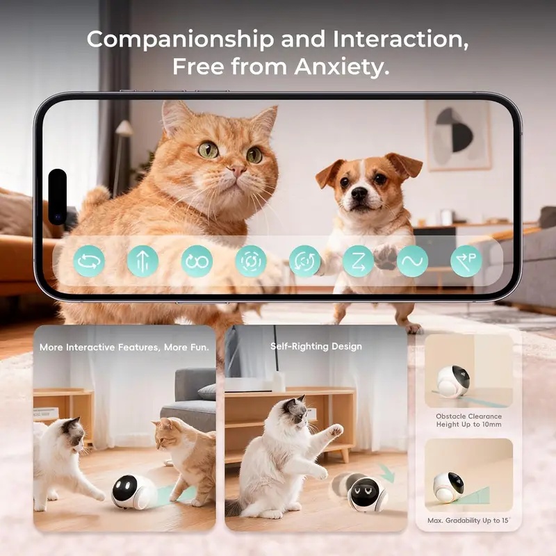 Movable Indoor Pet Robot Camer - đánh giá và giá Ros Robot