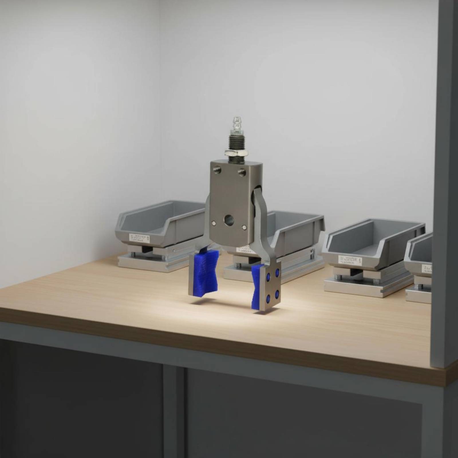 Mini Pneumatic Gripper Strong  - đánh giá và giá Robot Gripper