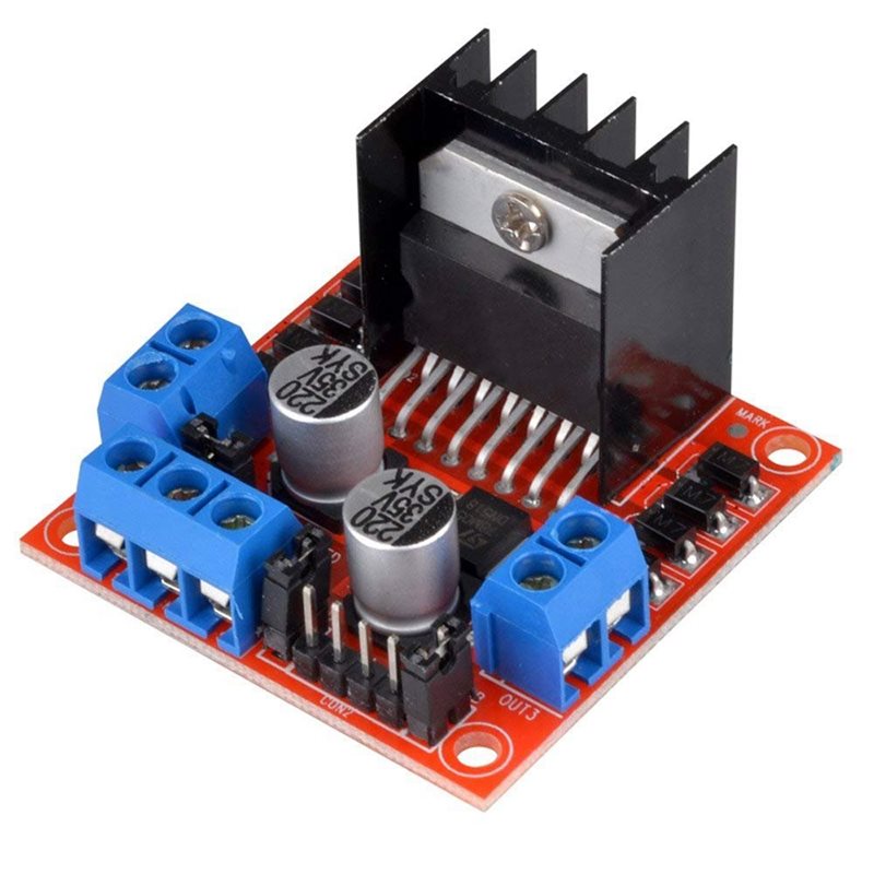 Robot Breadboard L298N Motor D - đánh giá và giá Motor Driver L298N