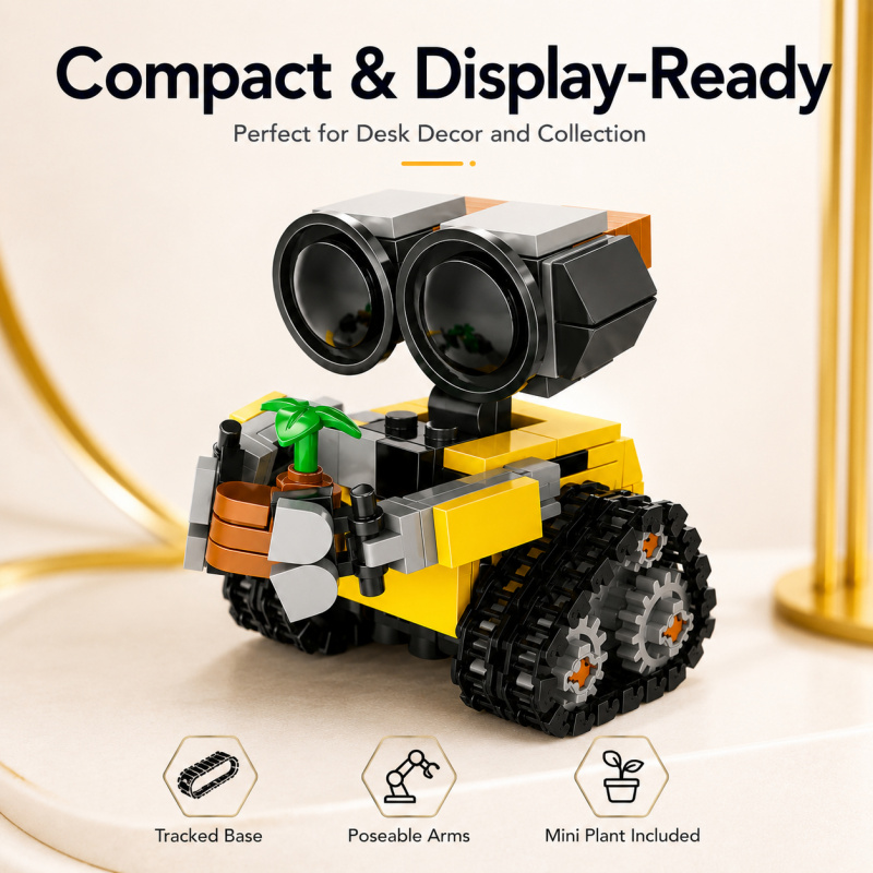 Mini Robot Building Blocks Set - đánh giá và giá Robot Track