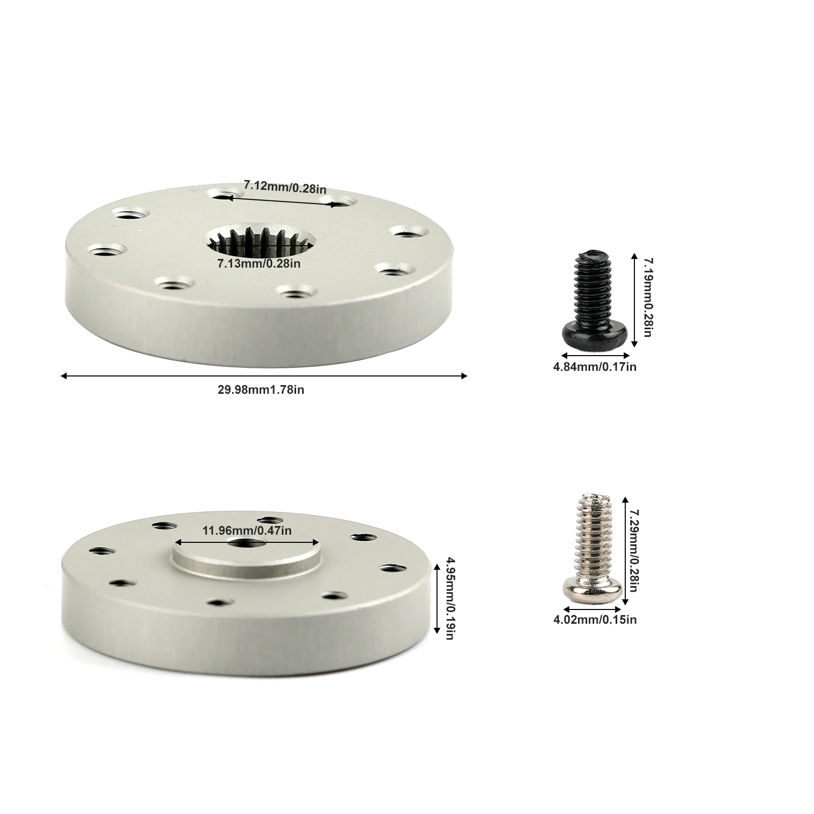 18T Standard Round Servo Brack - đánh giá và giá Servo Bracket