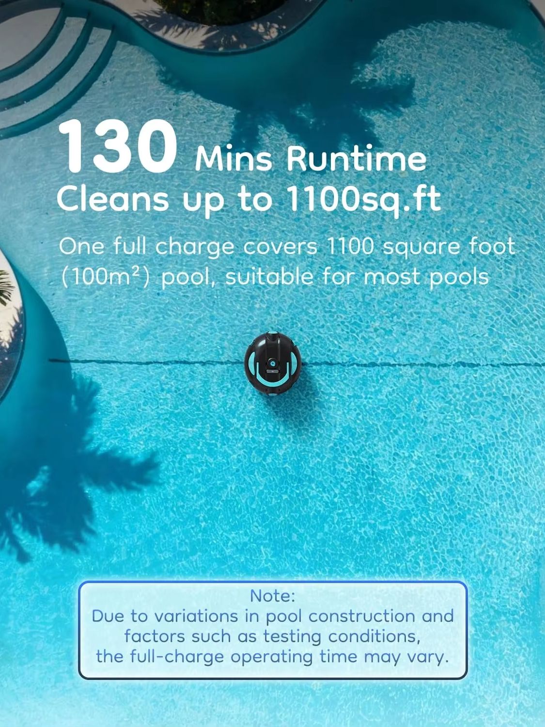 Cordless Pool Cleaning Robot S - đánh giá và giá Ros Robot