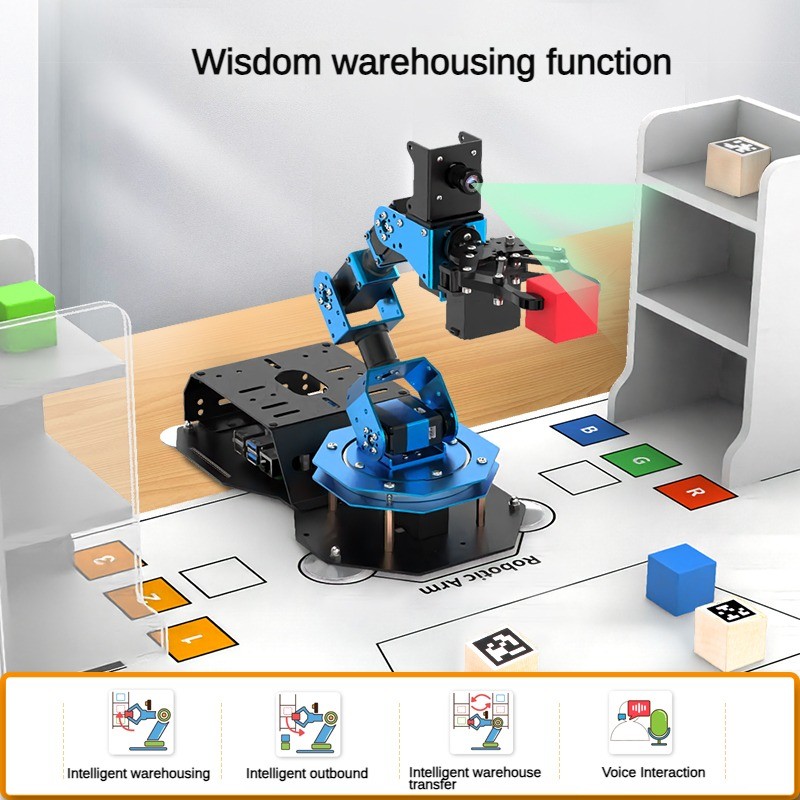 6 Dof Robot Arm with Servo Cla - đánh giá và giá Ros Robot