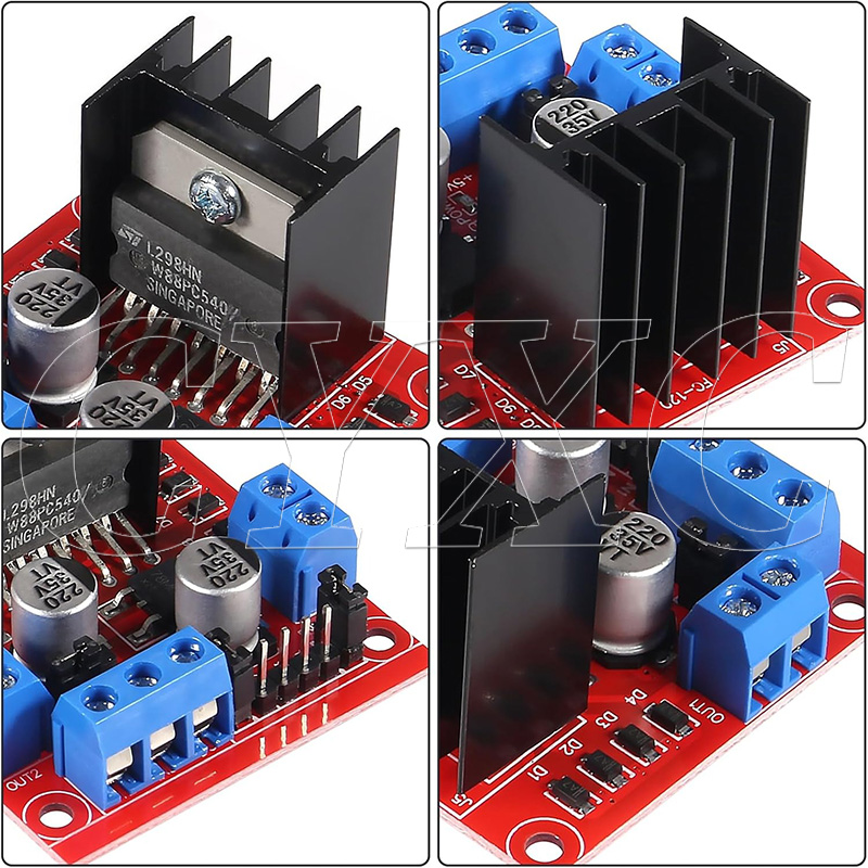 1-10PCS L298N Stepper Motor Dr - đánh giá và giá Motor Driver L298N