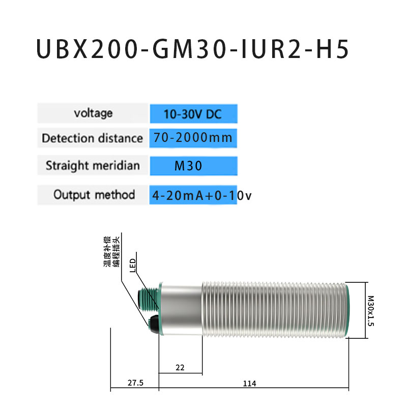 M30 Dedicated Ultrasonic Senso - đánh giá và giá Ultrasonic Distance Sensor