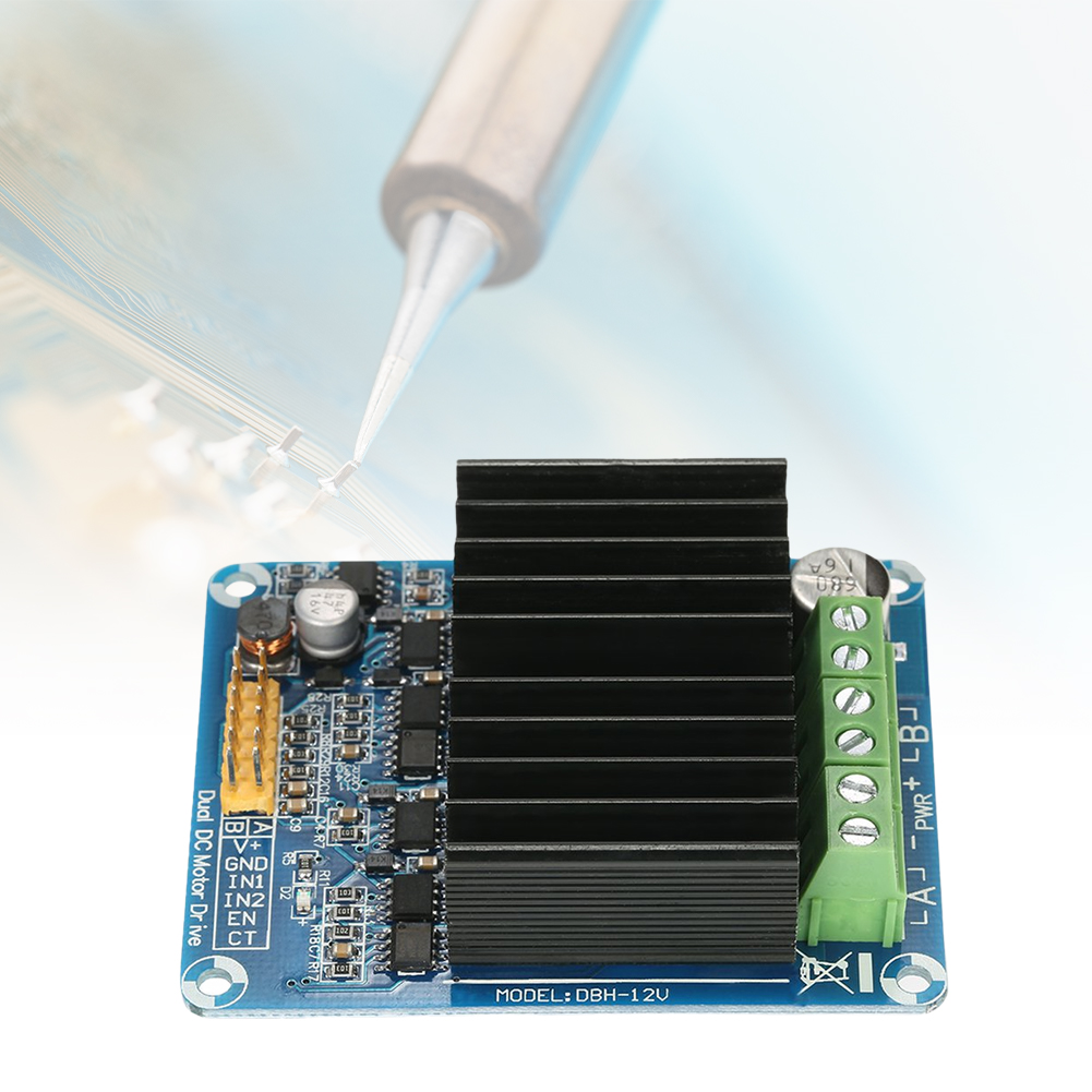 Dual Channel DC Motor Speed Re - đánh giá và giá Motor Driver Module