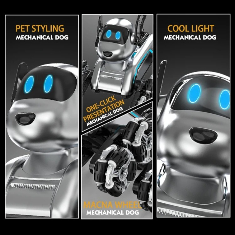 S50 Intelligent Robot Dog Gest - đánh giá và giá Robot Wheel