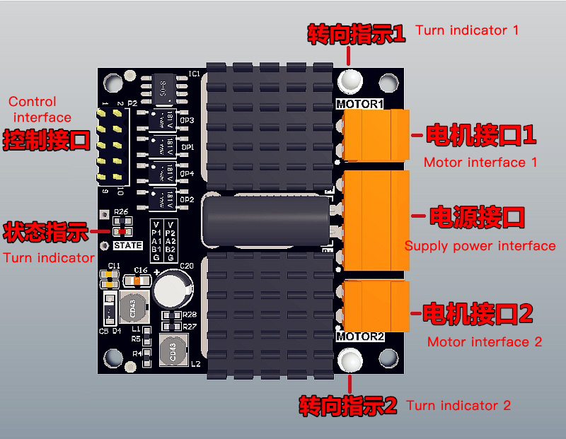 Arduino 24V Động Cơ Lái Xe Ban - đánh giá và giá Motor Driver Module