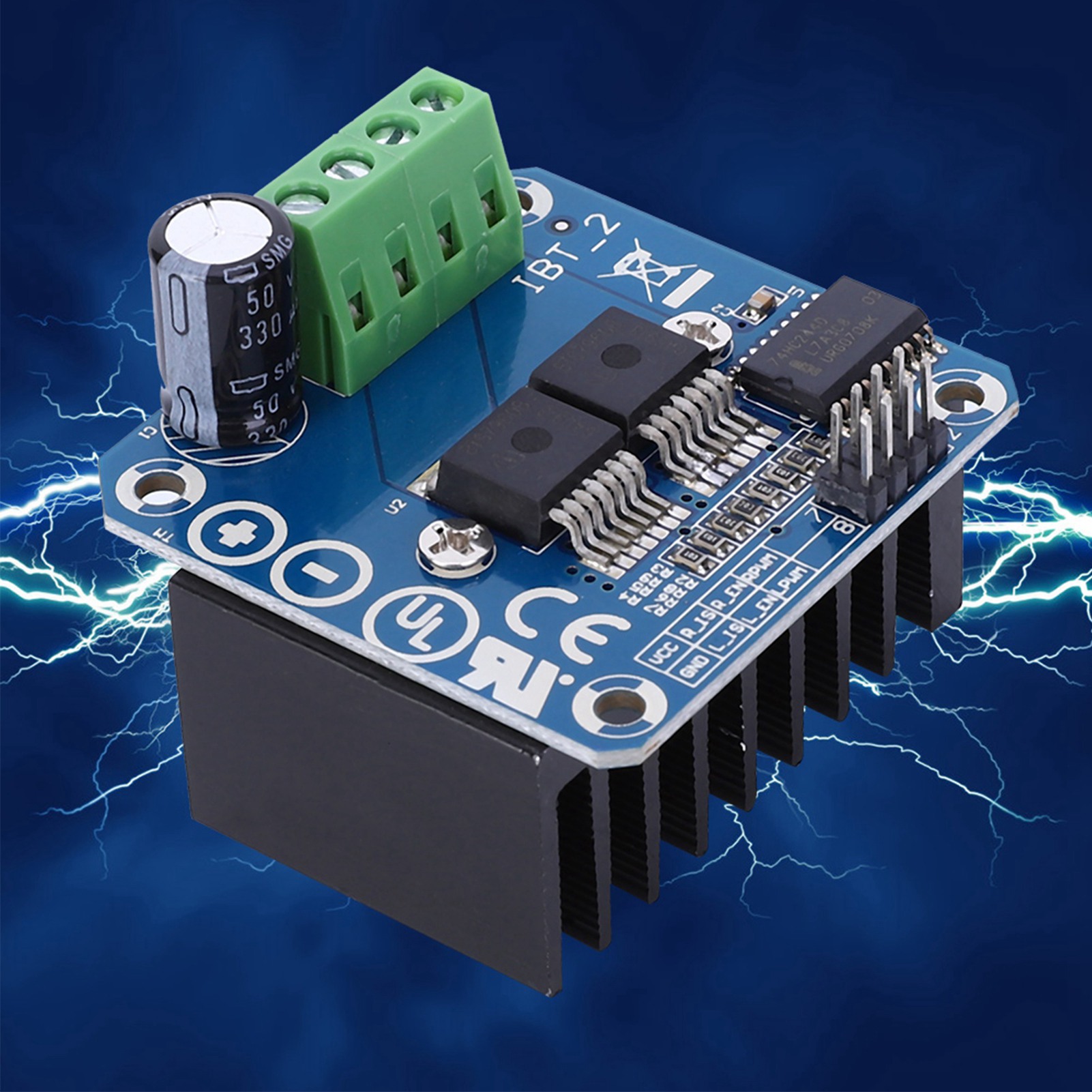 BTS7960 43A Motor Drive Module - đánh giá và giá Motor Driver Module