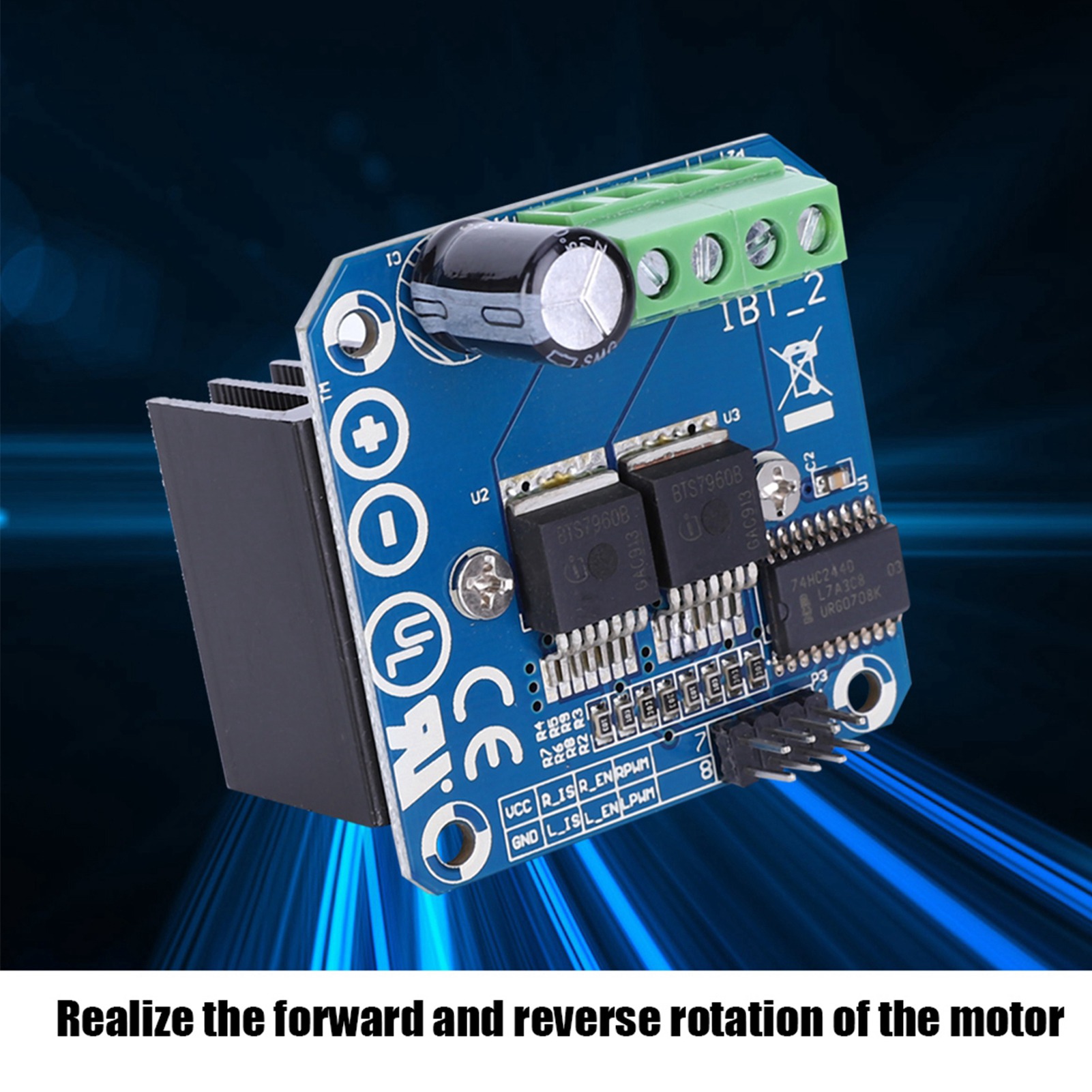 BTS7960 43A Motor Drive Module - đánh giá và giá Motor Driver Module