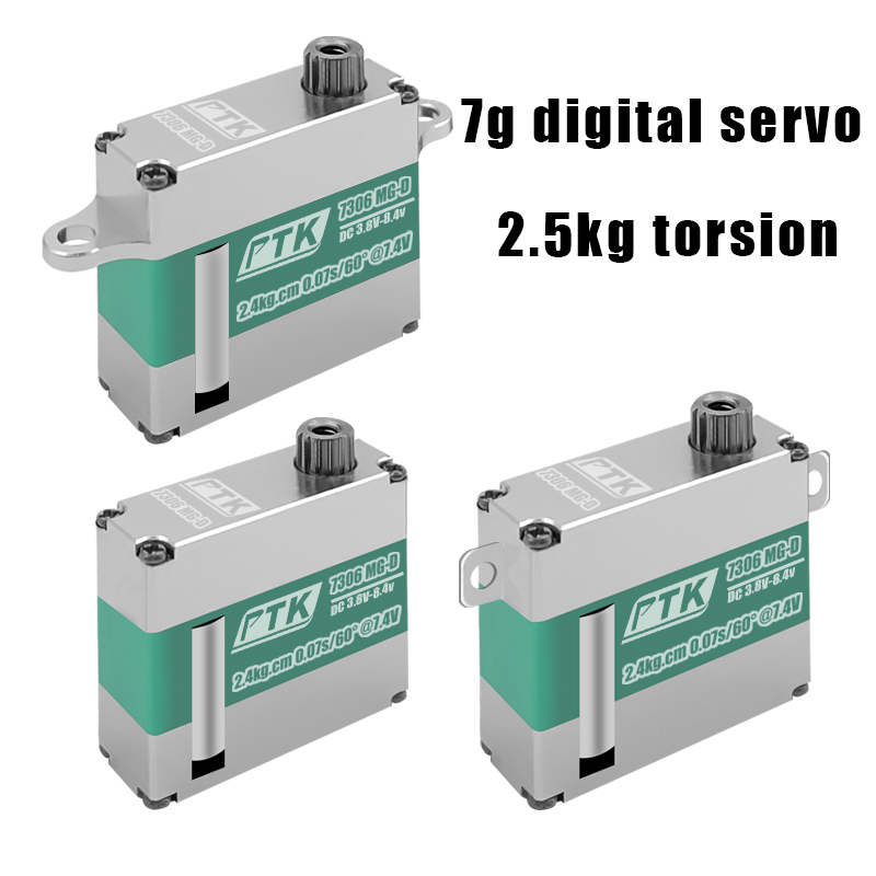 PTK 7306 MG-D 7g Digital All-M - đánh giá và giá Micro Servo