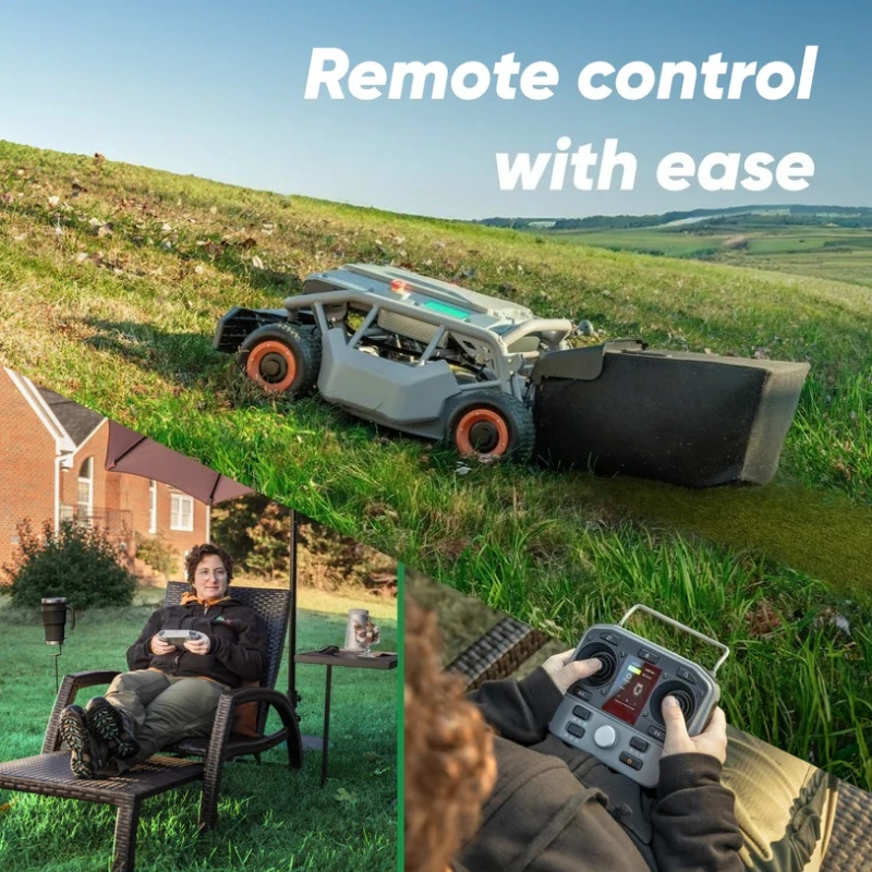 Customized Remote Control Lawn - đánh giá và giá Robot Wheel