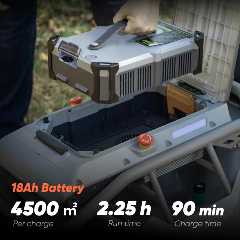 Customized Remote Control Lawn - đánh giá và giá Robot Wheel