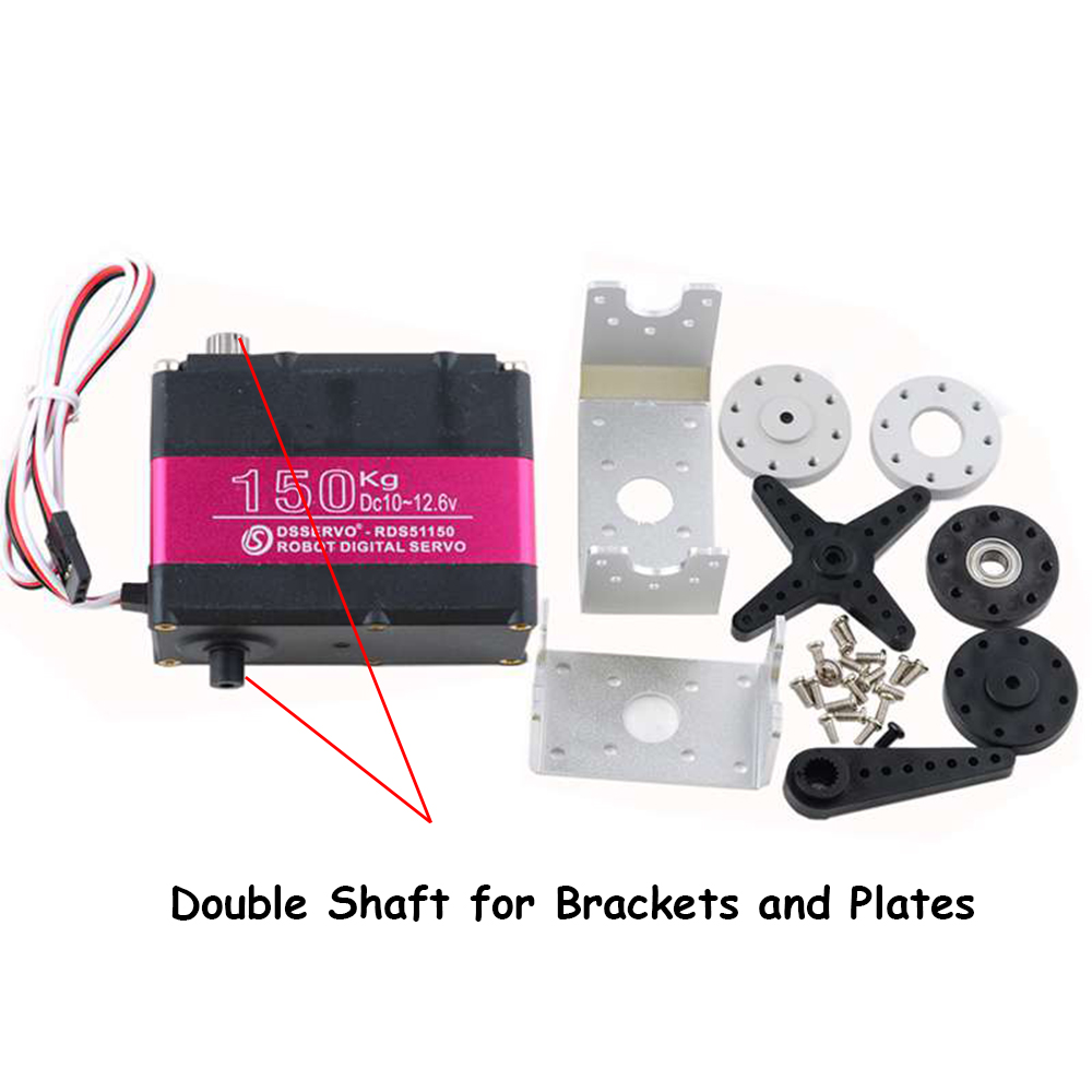 150kg 80kg 60kg Digital Servo  - đánh giá và giá Servo Bracket