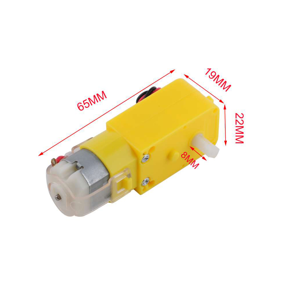 DC3-6V 1:48 Gearbox TT Motor D - đánh giá và giá Robot Wheel