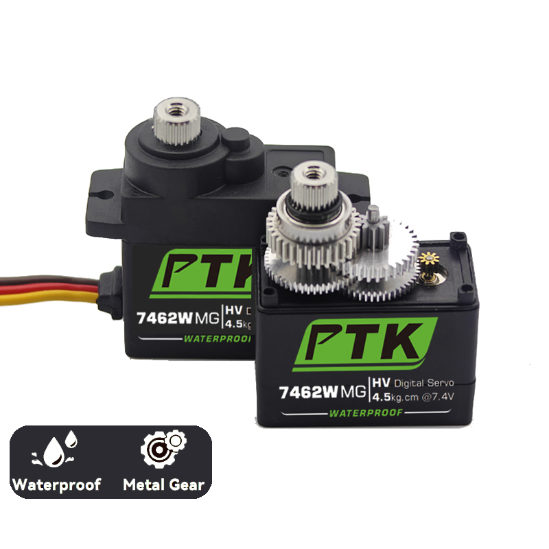 PTK 7462W MG Metal gear 9g mic - đánh giá và giá Micro Servo