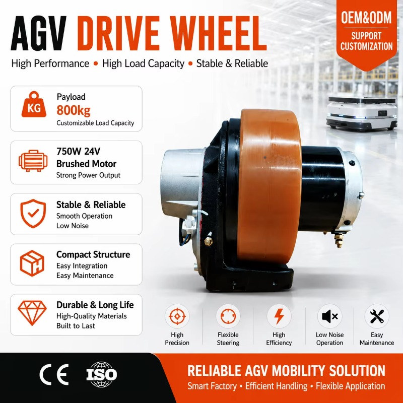 Handle Control agv Forklift Wh - đánh giá và giá Robot Wheel