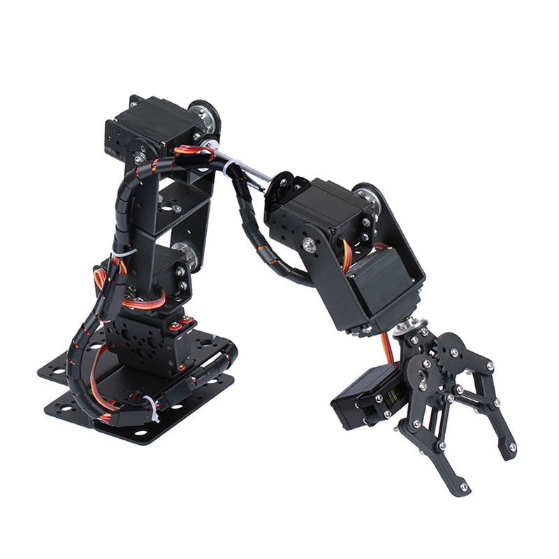 STEAM DIY 6 DOF Robot Metal Al - đánh giá và giá Robot Arm Metal