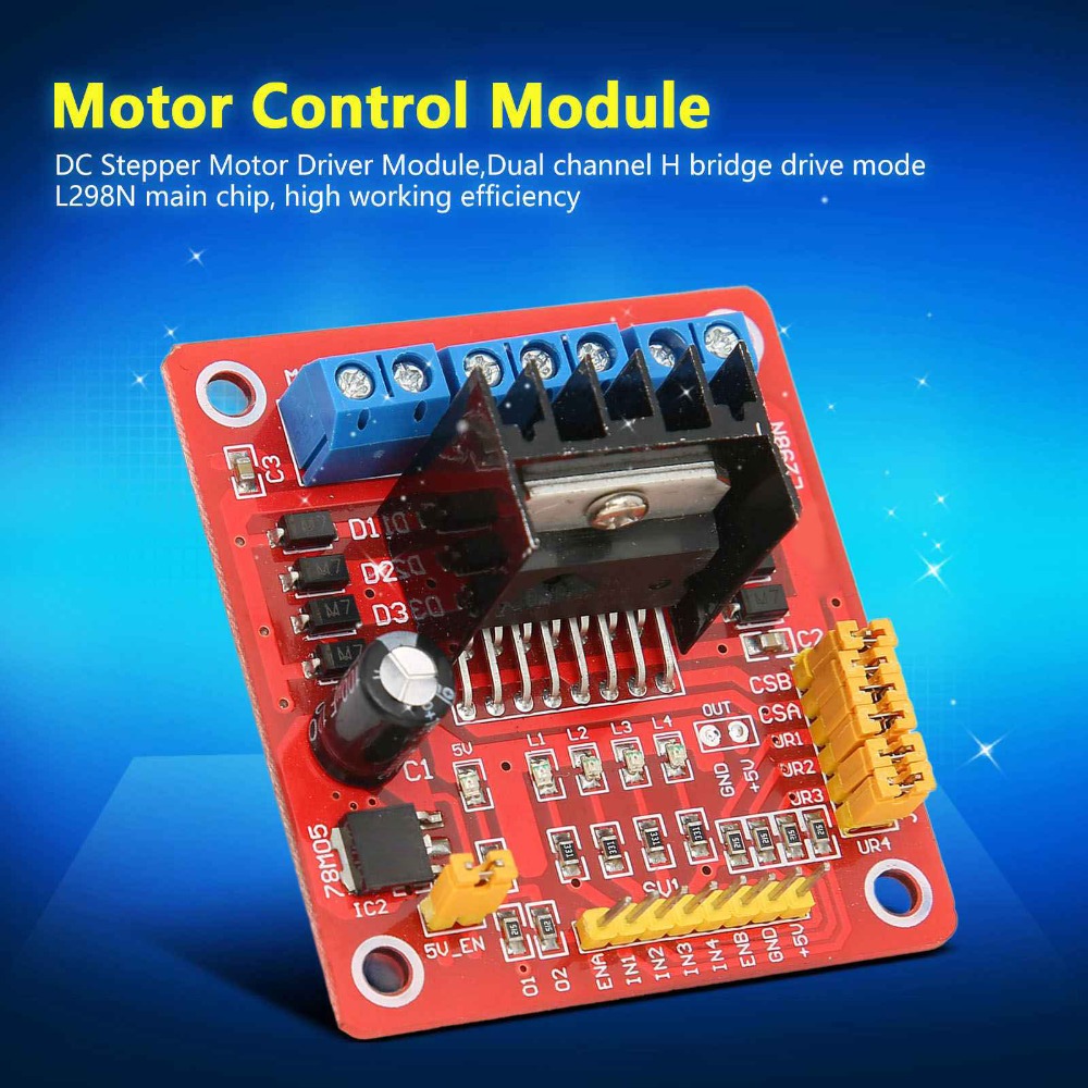 L298N Stepper Motor Driver Mod - đánh giá và giá Motor Driver L298N