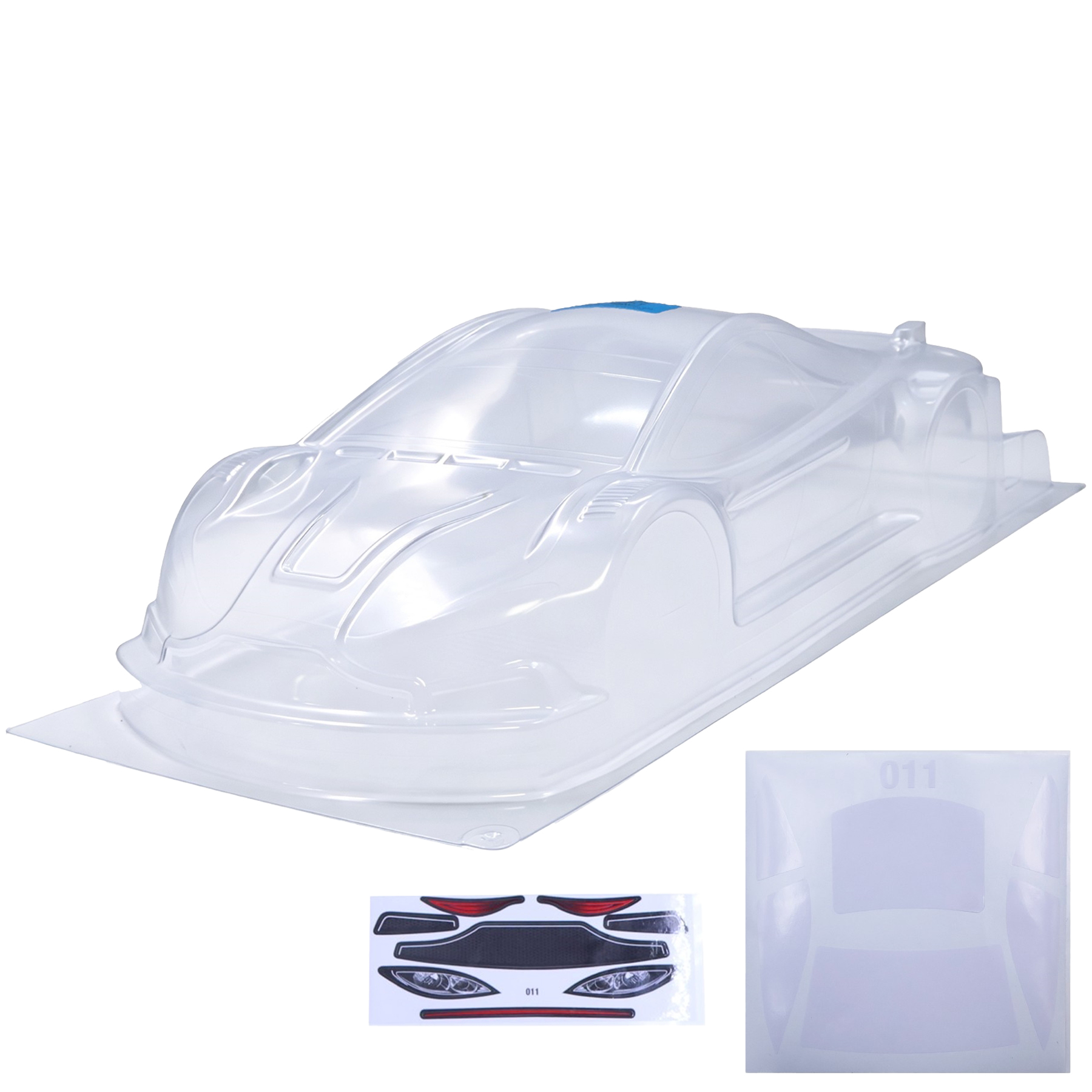 1/10 RC Unpainted On Road Clea - đánh giá và giá Robot Chassis