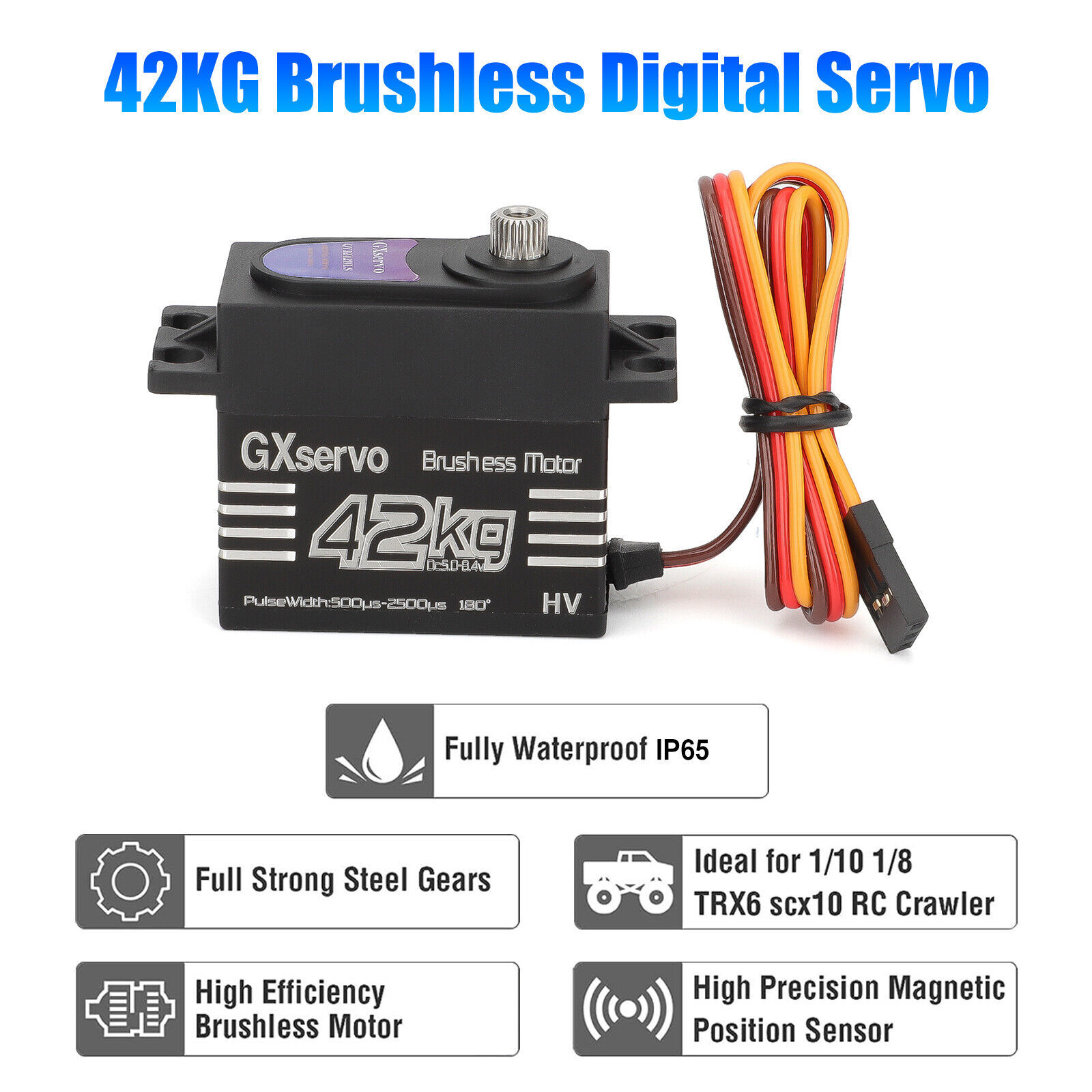 Brushless Motor 180° Metal Gea - đánh giá và giá Robot Arm Metal