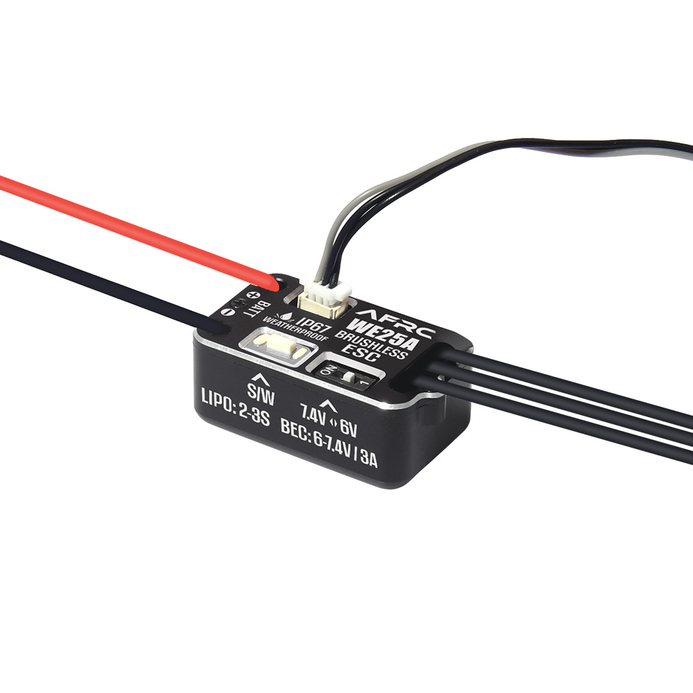 AFRC ESC 25A Brushless Power K - đánh giá và giá Robot Car Kit