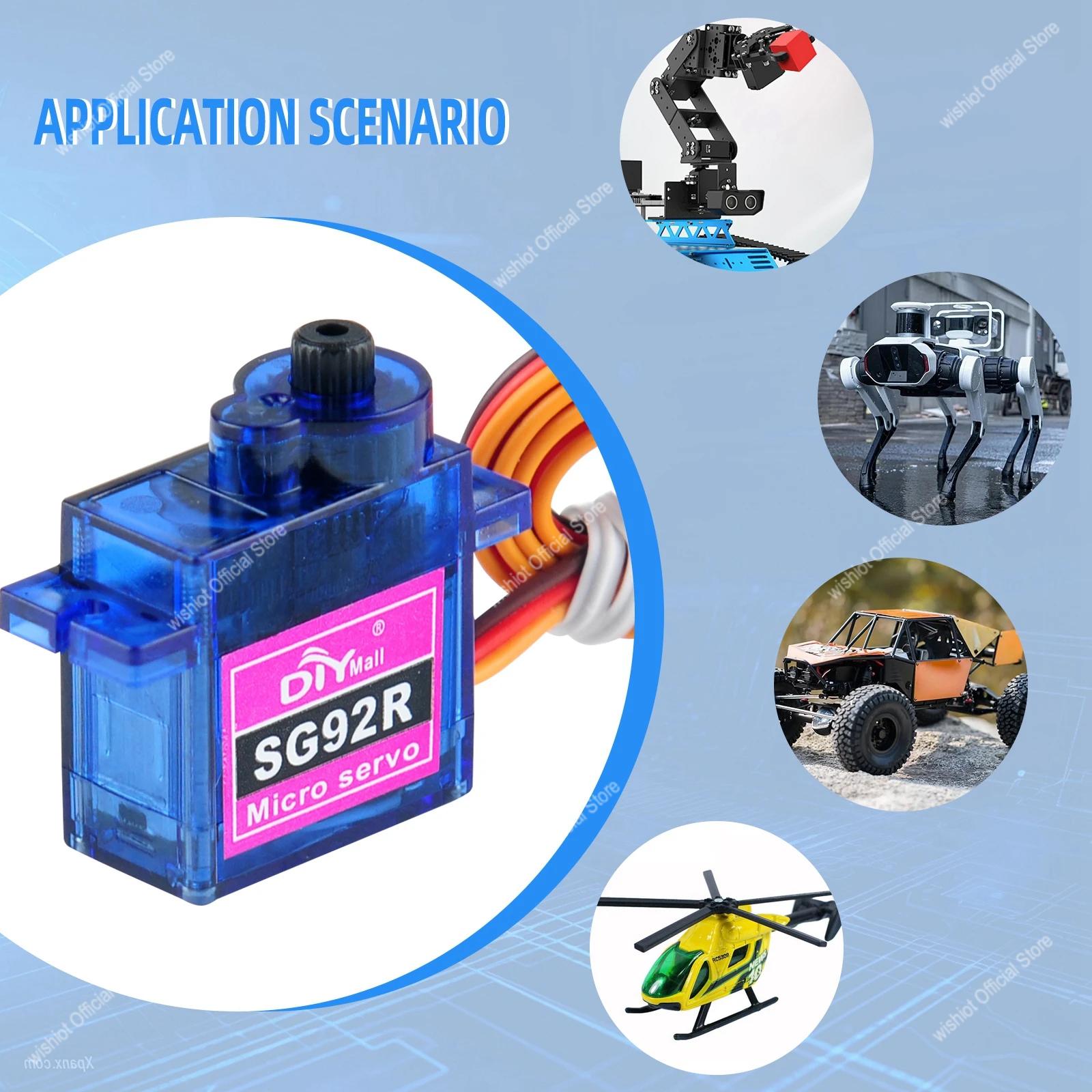 SG92R Micro Servo Motor 4.8-6V - đánh giá và giá Micro Servo