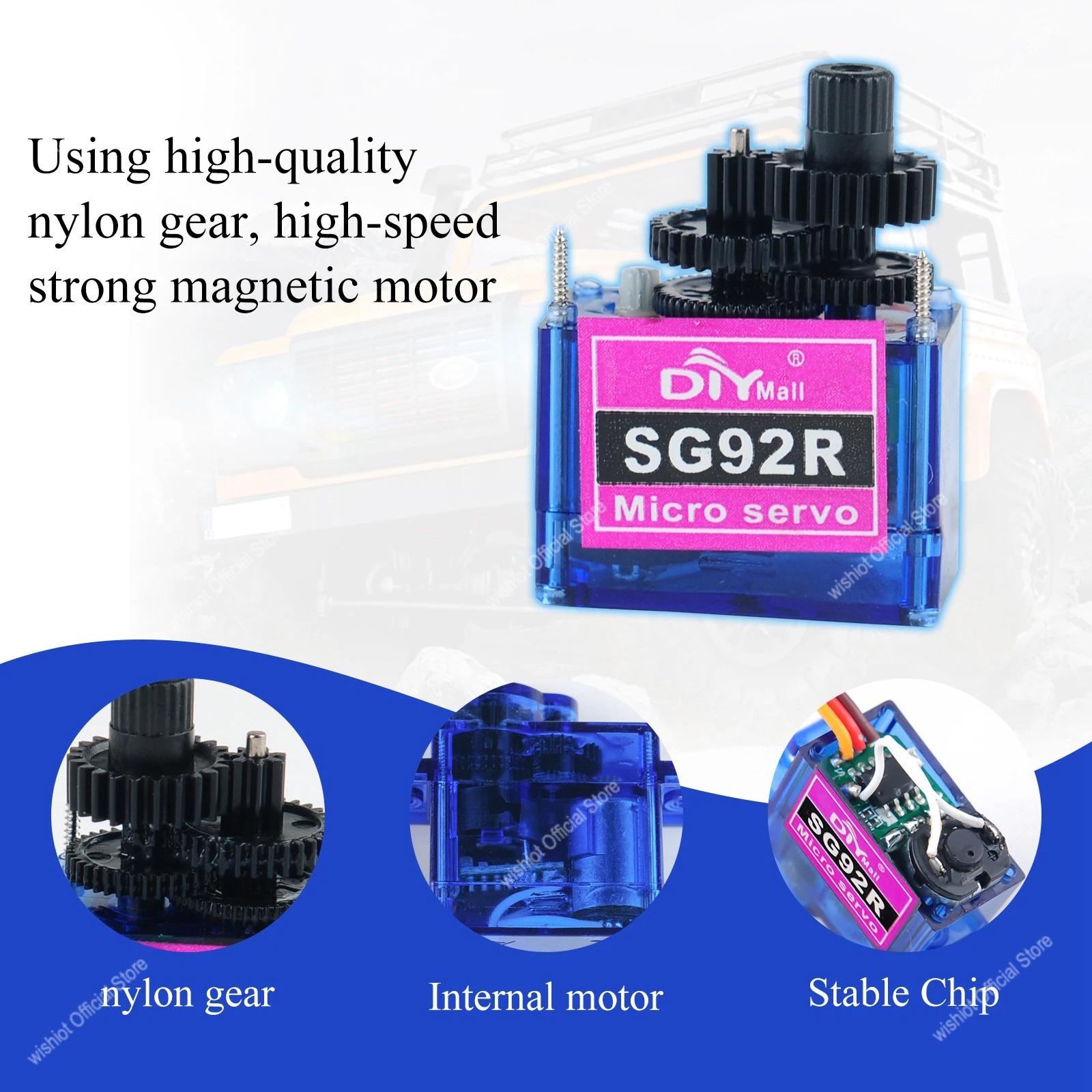 SG92R Micro Servo Motor 4.8-6V - đánh giá và giá Micro Servo