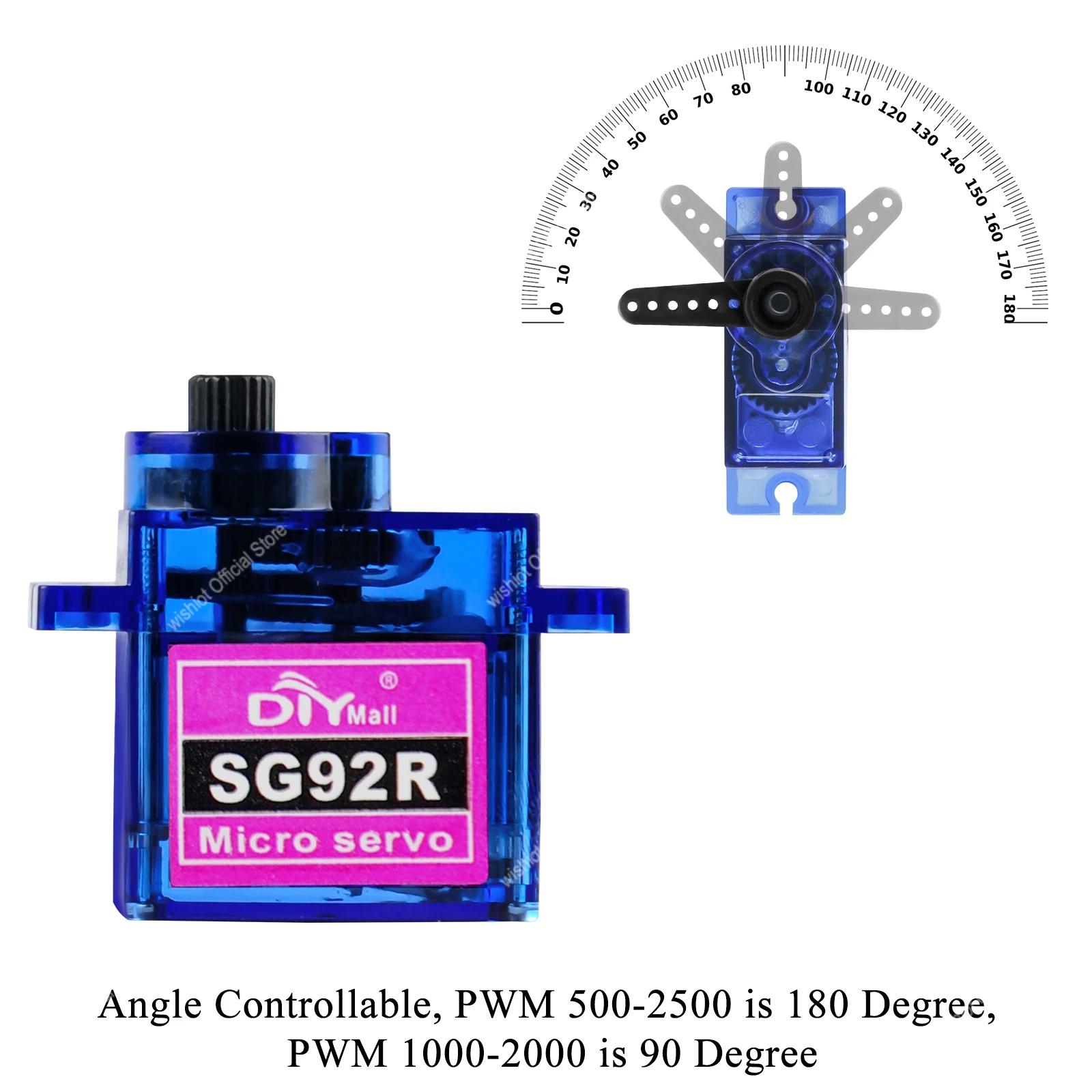 SG92R Micro Servo Motor 4.8-6V - đánh giá và giá Micro Servo