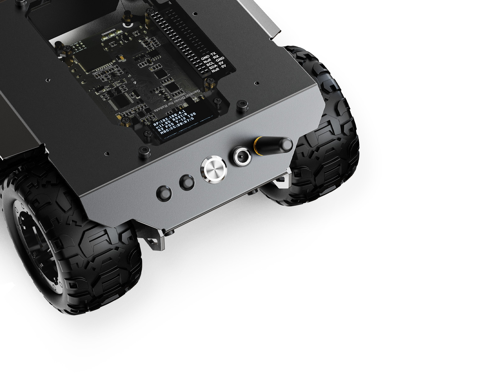 Waveshare WAVE ROVER Flexible  - đánh giá và giá Robot Chassis